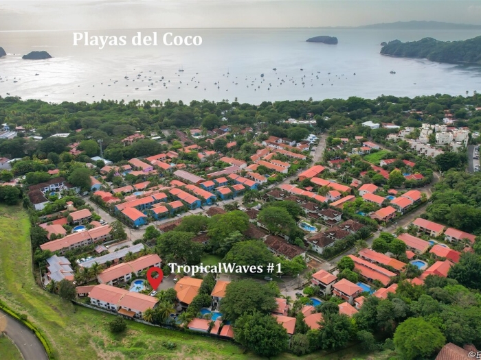 Tropical Waves #1 2 bedrooms 2 baths in Las Palmas in Playas del Coco