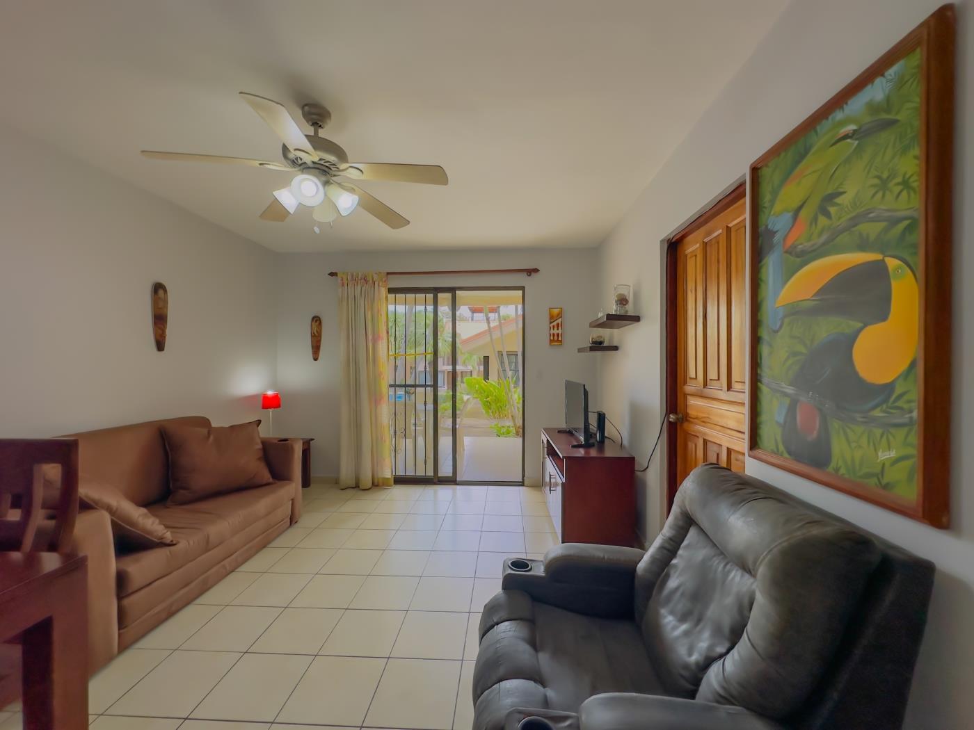 Green Turtle 1 Ground Floor 2 Bed 2 Bath in Las Palmas in Playas del Coco