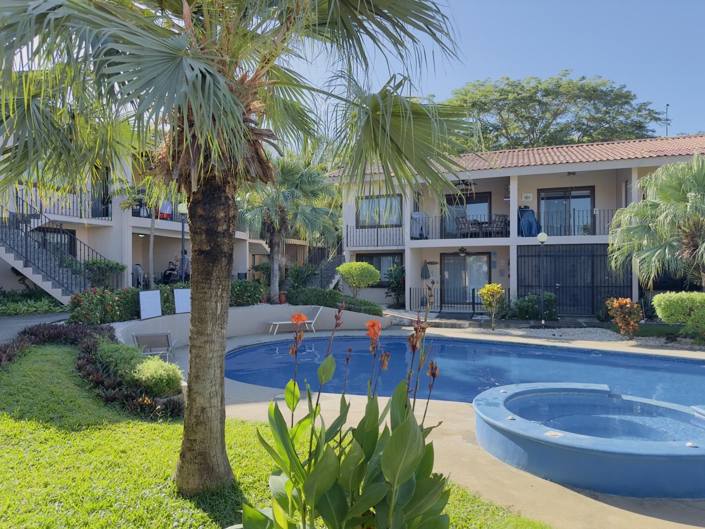 Green Turtle 1 Ground Floor 2 Bed 2 Bath in Las Palmas in Playas del Coco