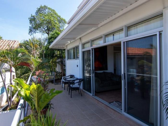 Tucanes #5 2 Bed 1 Bath and Large front Terrace in Playas del Coco