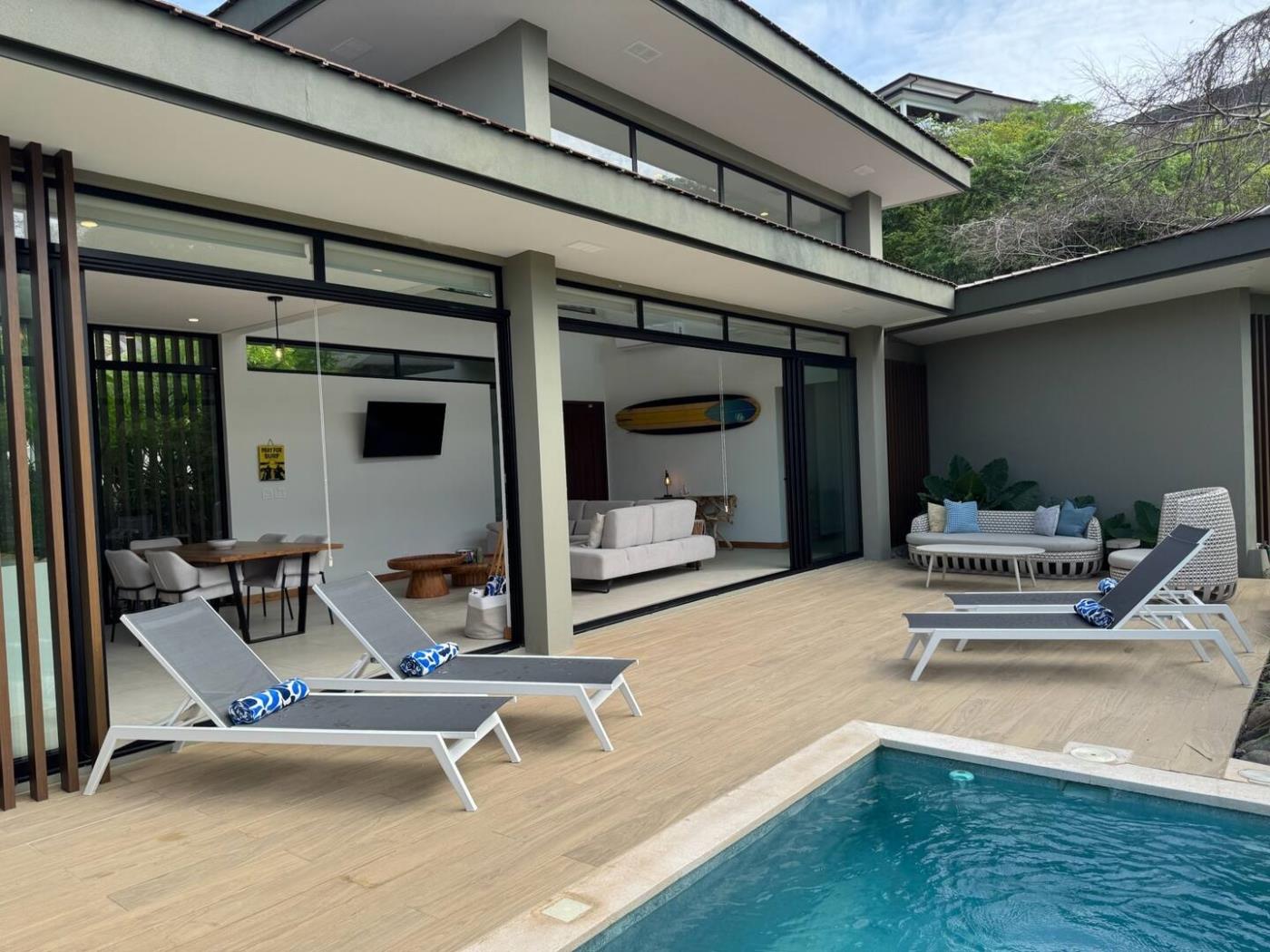 The SEA SALT & SAND House 4 Bed 4 Bath Home in Pacifico in Playas del Coco